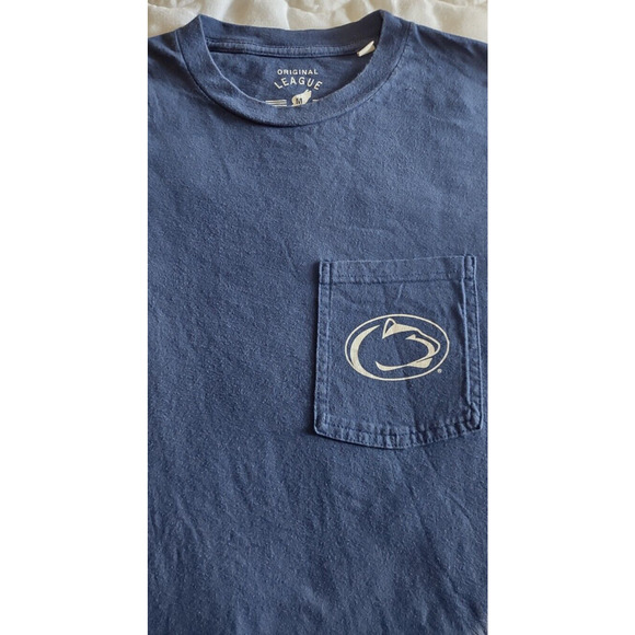 Penn State Nittany Lions Original League Mens Long Sleeve Blue Size M - Picture 2 of 11